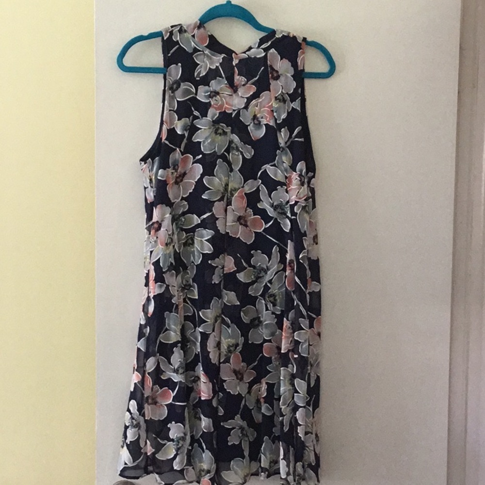Robbie Bee dark blue light blue floral 8 P